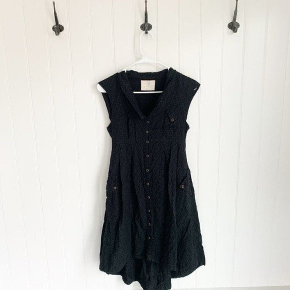 Anthropologie Women's Black Dress